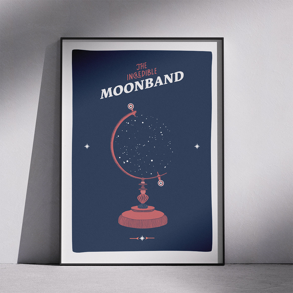 screen-printed poster "Globe"